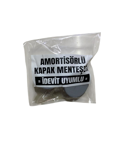 AMARTİSÖRLÜ  KLOZET KAPAK MENTEŞESİ  (İdevit Uyumlu)