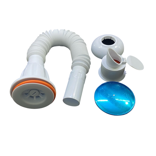MUFFMATİK  KÖRÜKLÜ SİFON+ÇEKVALFİ  (Krom Tapalı)
